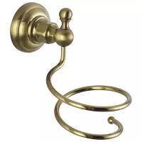 Настенный держатель для фена в ванную комнату Elghansa PRK-890 BRONZE, бронза