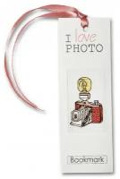 Закладка "I Love Photo" #N27 Luca-S Набор для вышивания 5.5 x 15 см Счетный крест