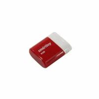 Карта памяти USB 8 Gb Smart Buy Lara <красный>