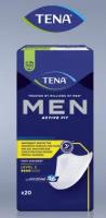 TENA Men Active FIT - урологические прокладки для мужчин 2 уровень, 3 капель, 1 упаковка 20 шт