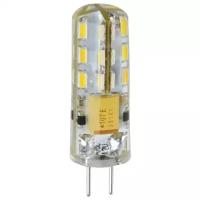 Лампа светодиодная Ecola, G4 LED 1,5W Corn Micro 220V 4200K 320 35x10 G4, corn, 1.5Вт, 4200К