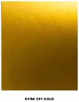 Самоклейка матовая Оракал 641M 091 gold (золотой металлик) 1х0,5 м