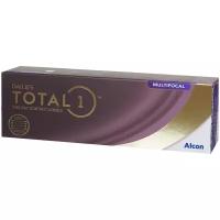 Контактные линзы Alcon, Dailies Total 1 Multifocal, Однодневные, -4,00, 14,1, 8,5 / Lo / 30шт