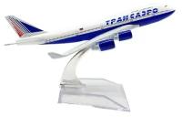 Модель самолета металлическая авиакомпания Трансаэро