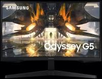 27" Монитор Samsung Odyssey G5 S27AG552EI, 2560x1440, 165 Гц, *VA