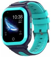 Детские умные часы Smart Baby Watch Wonlex KT24S GPS, WiFi, камера, 4G голубые (водонепроницаемые)