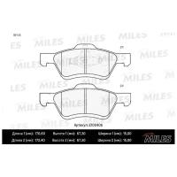 Колодки тормозные FORD MAVERICK/MAZDA TRIBUTE 2.4-3.0 04- передние SemiMetallic MILES E100406