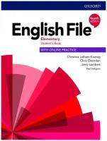 English File Elementary 4th edition, комплект учебник, рабочая тетрадь