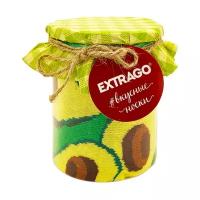Набор носков Extrago Баночка варенья (авокадо-лимон), 2 пары, р. 36-40