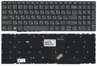 Клавиатура для Lenovo IdeaPad 330-15ARR, черно-серая, без рамки