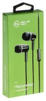 Наушники Red Line Stereo Headset SP08, вакуумные, микрофон, проводные, 1.2 м, черные