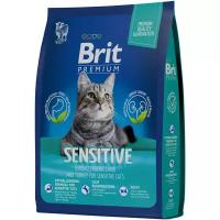 Сухой корм для кошек Brit Premium Cat Sensitive Индейка и ягненок 8 кг