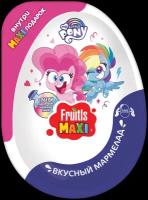 FRUITLS MAXI MY LITTLE PONY Мармелад в пластиковом яйце с игрушкой, 10г. Штука