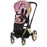 Прогулочная коляска Cybex Priam Lux by Jeremy Scott, cherubs pink