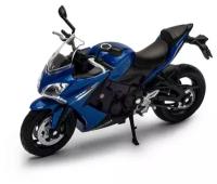 Welly 12844P Велли модель мотоцикла 1:18 Suzuki GSX S1000F