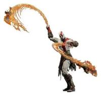 Фигурка God Of War - Kratos With Flaming Blades Of Athena Кратос (18 см)