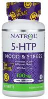 Таблетки Natrol 5-HTP Time Release 100 mg, 100 мг, 45 шт