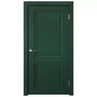 Дверь межкомнатная Деканто 1 Зеленый бархат Глухая