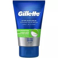 Бальзам после бритья Series Sensitive с алоэ Gillette, 104 г, 100 мл