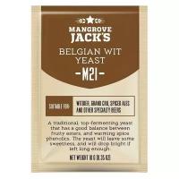 Пивные дрожжи Mangrove Jack's Belgian Wit M21, 10 г