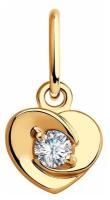 Подвеска Diamant из золота с фианитом 51-130-01578-1
