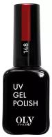 Гель-лак для ногтей Oly Style UV Gel Polish т.148 Классический красный 10 мл