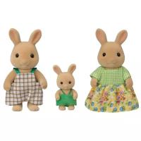 Фигурки Sylvanian Families Семья Солнечных кроликов 5372, 3 шт., 3 дет