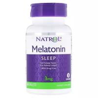 Natrol Melatonin таб., 3 мг, 100 г, 60 шт