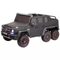 Детский электромобиль Мercedes-AMG G63 (X555XX) черный матовый