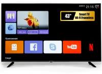 43" Телевизор SMART TV, Wi-Fi, FULL HD, HOLLEBERG HGTV-LED43FHDS101T2