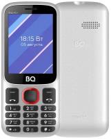 Телефон BQ 2820 Step XL+, бело-красный