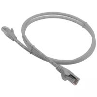 Патч-корд Lanmaster LAN-PC45 RJ-45 (m) - RJ-45 (m) CAT5e F/UTP, 15 м, 1 шт., серый