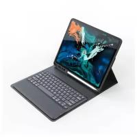 Чехол-клавиатура MyPads для Apple iPad Pro 12.9 2020/ 2021 (MHNF3 /K3 /Q3) (MHR83 /43 /E3) (MXFA2, MY2J2, MXAU2) съёмная беспроводная Bluetooth-кла