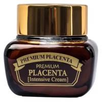 3W Clinic Крем для лица антивозрастной с плацентой Premium Placenta Intensive Cream, 50 мл