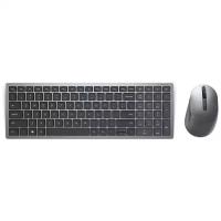 Комплект клавиатура + мышь DELL KM7120W, grey/black