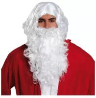 Седые борода и парик Санта Клауса (5142)