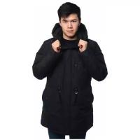 Зимняя куртка мужская CLASNA 301 размер 50, черный