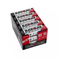 Жевательная резинка Lotte Confectionery Black Black 32 г, 15 шт. в уп