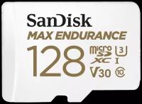 Карта памяти 128Gb - SanDisk microSD Max Endurance Class 10 UHS-I SDSQQVR-128G-GN6IA