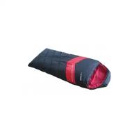 Спальный мешок Campus "Adventure 500 SQ", black/red, правый
