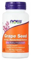 Антиоксидант NOW Grape Seed 250 мг 90 капс