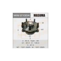 Ступица Nissan Teana (J31) 03-08, Murano (Z50) 04-08, Maxima (A33) 00-04 передняя (+ABS) Masuma