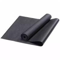 HKEM112-04-BLK Коврик для йоги, PVC, 173x61x0,4 см (черный)