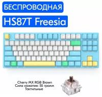 HELLO GANSS HS87T Freesia (Cherry MX RGB Brown)