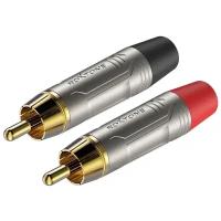 Разъем RCA (Комплект) Roxtone RF2C-NG (2шт.)