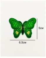 Заплатка / текстильный патч/ Нашивка / Термоаппликация / Термонаклейка бабочка