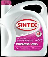 Антифриз SINTEC PREMIUM малиновый, 5 кг