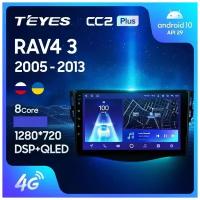 Магнитола TEYES TOYOTA RAV4 2005-2013 г. CC2plus 6/128ГБ