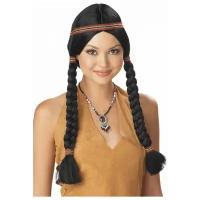 Карнавальный парик California Costumes Женщина Индеец