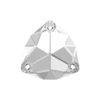Стразы Swarovski Crystal, 16*16 мм, кристалл, 3 шт, в пакете, белый